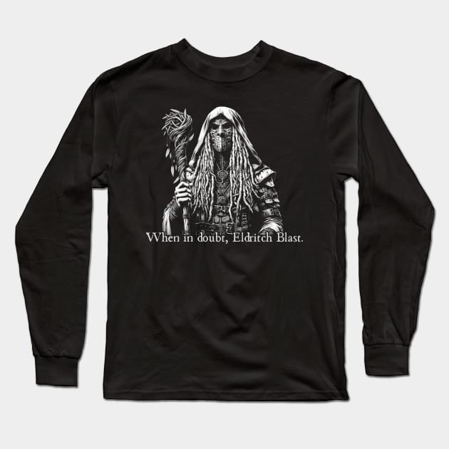 Warlock Long Sleeve T-Shirt by OddlyNoir